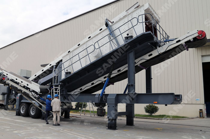 移動篩分站 移動篩分站