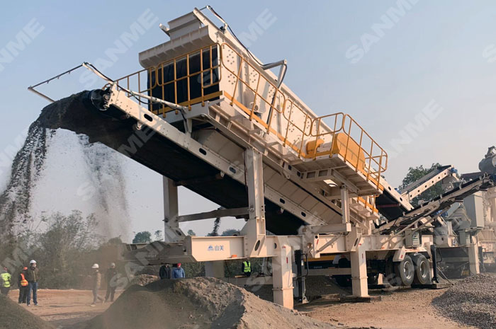 移動篩分站 移動篩分站