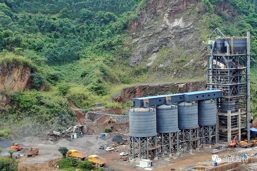 山美股份華新水泥(景洪)石灰石骨料生產(chǎn)線及精品制砂樓EPC項目調(diào)試成功