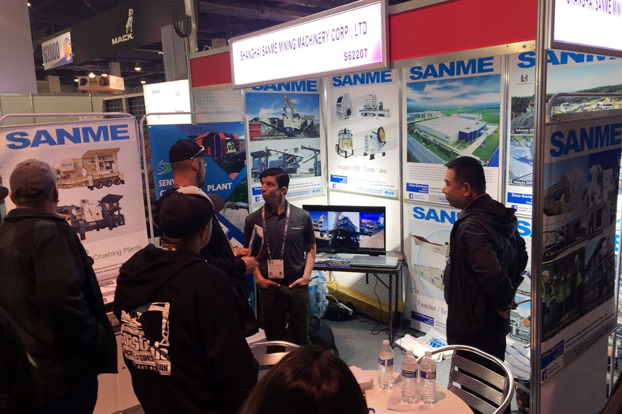 疫情擋不住走出去的腳步，山美股份亮相美國工程機械博覽會(CONEXPO-CON/AGG)向世界展示產(chǎn)品及服務(wù)