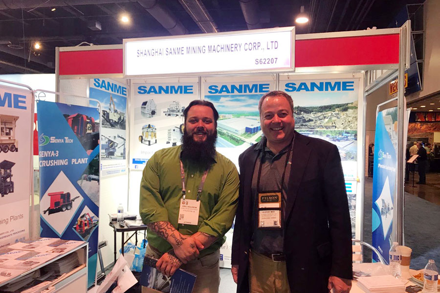 疫情擋不住走出去的腳步，山美股份亮相美國工程機械博覽會(CONEXPO-CON/AGG)向世界展示產(chǎn)品及服務(wù)