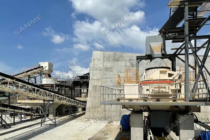 山美項目|安徽銅陵年產(chǎn)400萬噸的石灰石骨料生產(chǎn)線蓄勢待發(fā)