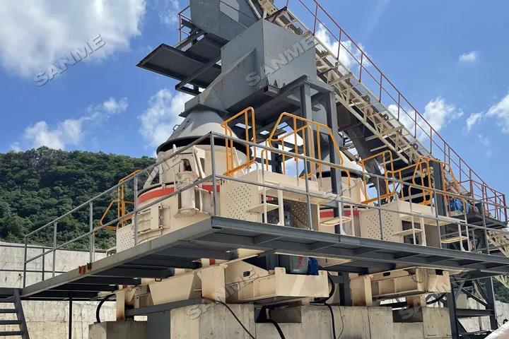 山美項目|安徽銅陵年產(chǎn)400萬噸的石灰石骨料生產(chǎn)線蓄勢待發(fā)