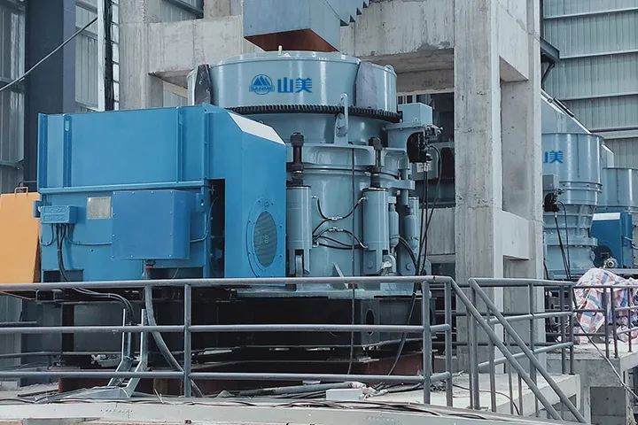 SMS系列多缸液壓圓錐破碎機(jī)，精品骨料生產(chǎn)線的理想選擇