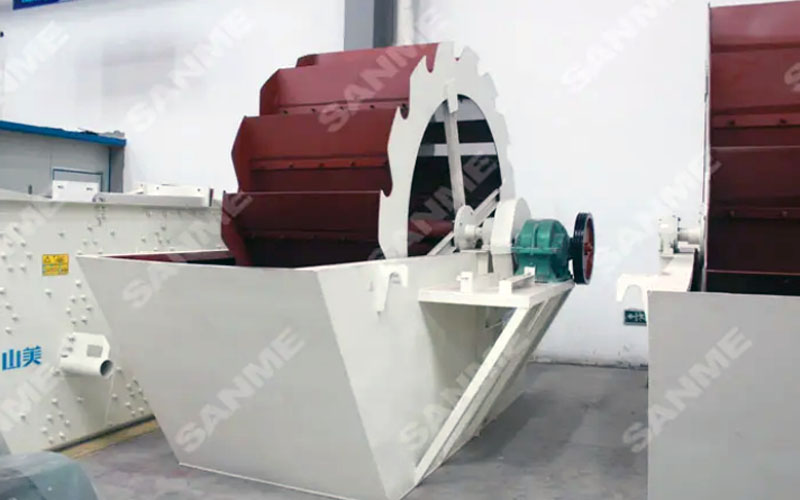 高效輪式洗砂機，洗凈度高，產量大！