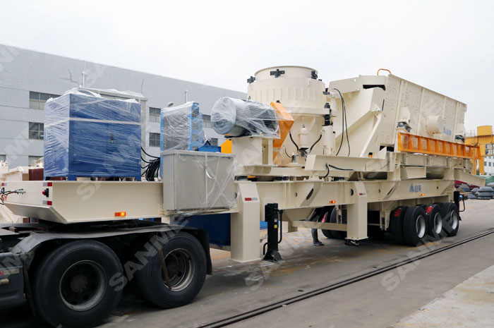 如何防止圓錐式移動(dòng)破碎站出現(xiàn)過鐵問題？