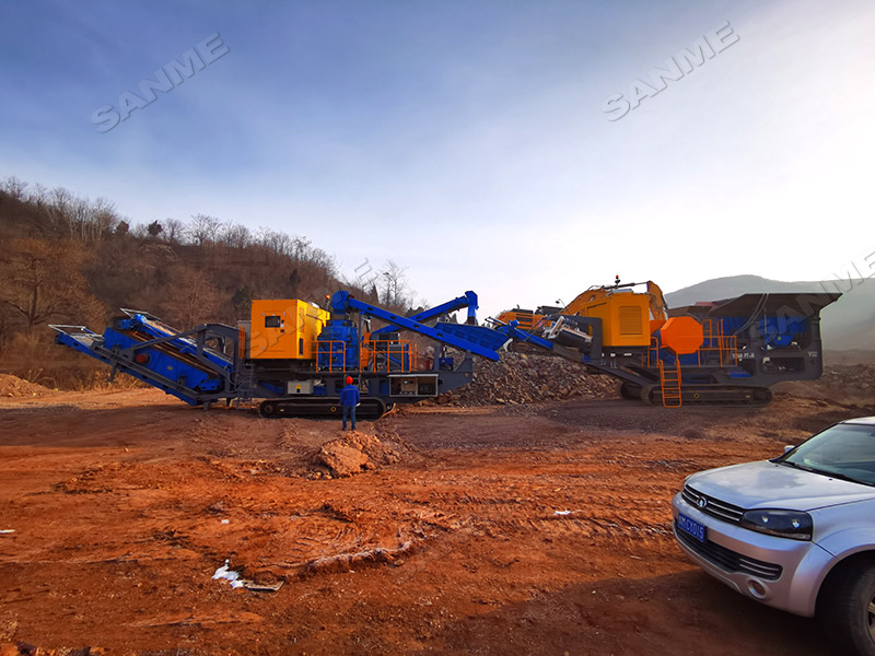 移動(dòng)破碎站 移動(dòng)破碎站