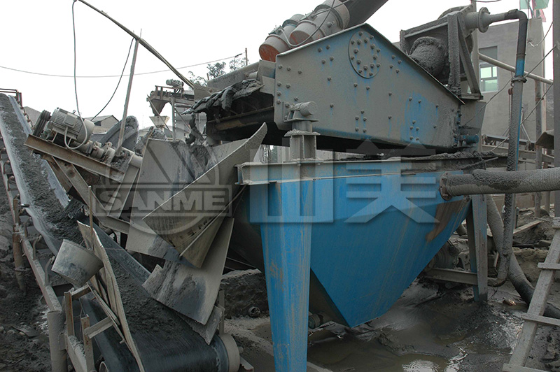機(jī)制砂成品含泥量大怎么處理？