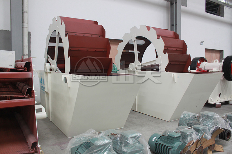 輪式洗砂機(jī)在大型骨料生產(chǎn)線(xiàn)中的作用有哪些？