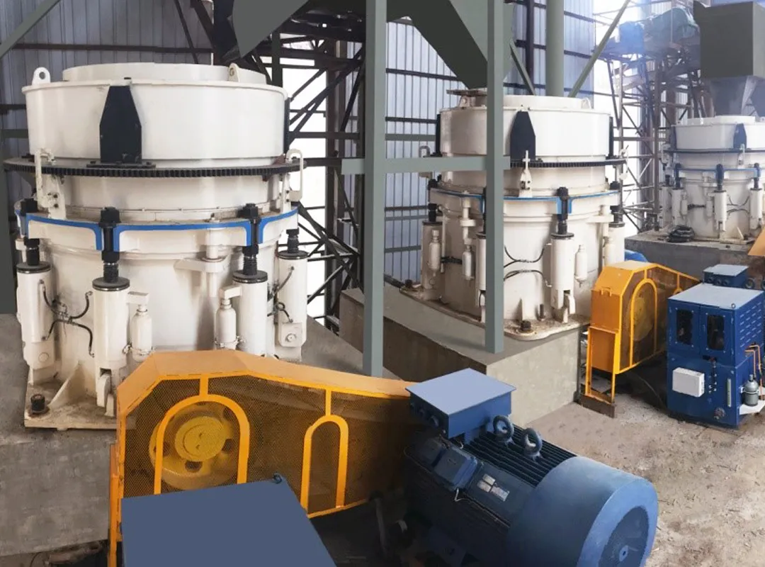 硬巖克星|山美歐星系列E-SMS圓錐破碎機(jī)無懼硬巖挑戰(zhàn)