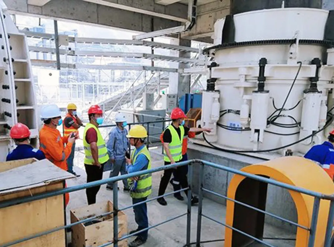 硬巖克星|山美歐星系列E-SMS圓錐破碎機(jī)無懼硬巖挑戰(zhàn)